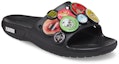 Lookbook Pleasures x Crocs Classic Slide Sandal Lelaki Perempuan 207690-001
