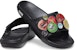 Pleasures x Crocs Classic Slide Sandal Lelaki Perempuan 207690-001