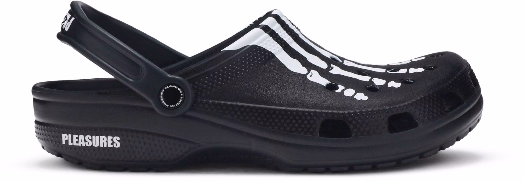 pleasures-x-crocs-clog-skeleton
