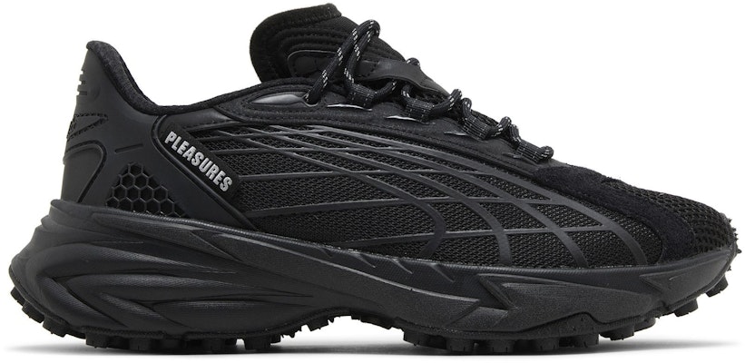 Pleasures x Puma Spirex 'Hitam' 396037-01 Buy Pleasures x Puma Spirex 'Hitam' 396037-01