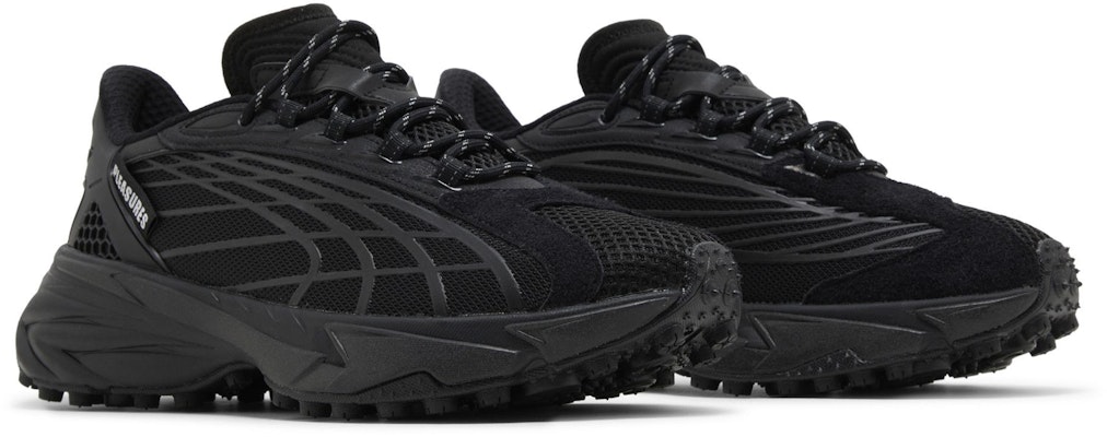 Pleasures x Puma Spirex 'Hitam' 396037-01 Cheap Pleasures x Puma Spirex 'Hitam' 396037-01