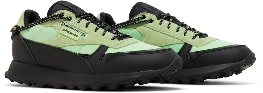 Pleasures x Reebok 经典皮革 '霓虹薄荷' H06244 Cheap Pleasures x Reebok 经典皮革 '霓虹薄荷' H06244