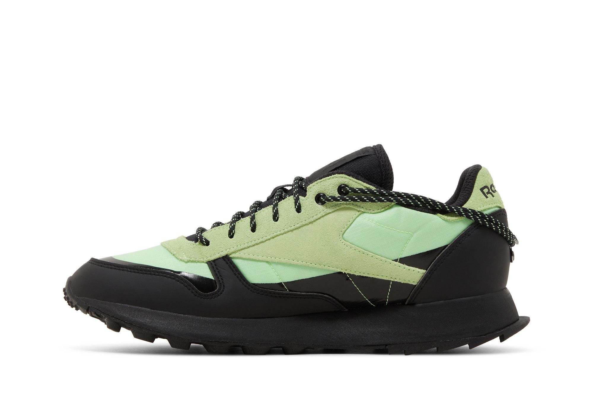 Shop Pleasures x Reebok Classic Leather ''Neon Mint'' Scarpe da Ginnastica. H06244