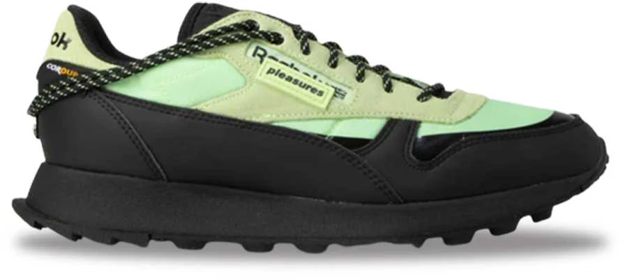 PLEASURES x Reebok 經典皮革登山鞋 '霓虹薄荷' RE1759BU25627 Buy PLEASURES x Reebok 經典皮革登山鞋 '霓虹薄荷' RE1759BU25627