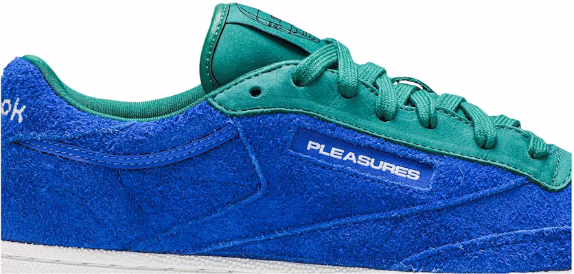 Pleasures x Reebok Club C 'Vital Blue' DV9908 Order Pleasures x Reebok Club C 'Vital Blue' DV9908