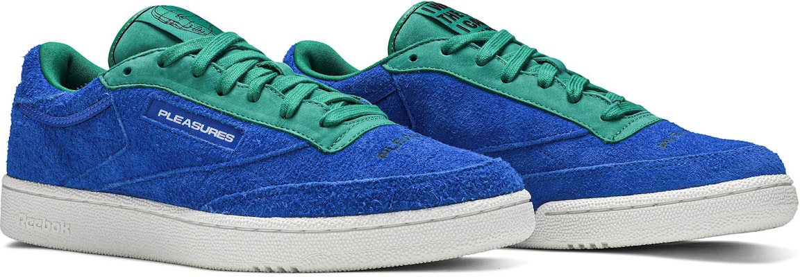 Pleasures x Reebok Club C 'Vital Blue' DV9908 Cheap Pleasures x Reebok Club C 'Vital Blue' DV9908