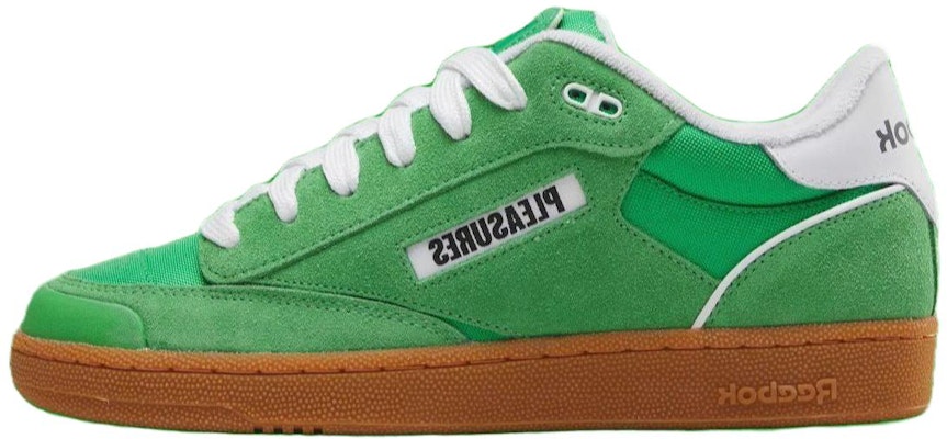 Pleasures x Reebok Club C Bulc 'Sport Green Gum' 100206744 Buy Pleasures x Reebok Club C Bulc 'Sport Green Gum' 100206744