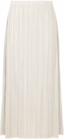 Lookbook PLEATS PLEASE ISSEY MIYAKE 純色百褶彈性腰中長裙 PP33JG284-18