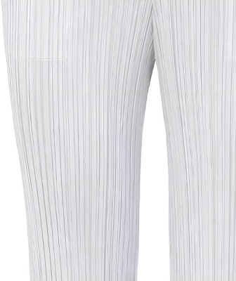 PLEATS PLEASE ISSEY MIYAKE ソリッドプリーツストレートパンツ ユニセックス ライトグレー PP55JF111-10 Purchase PLEATS PLEASE ISSEY MIYAKE ソリッドプリーツストレートパンツ ユニセックス ライトグレー PP55JF111-10