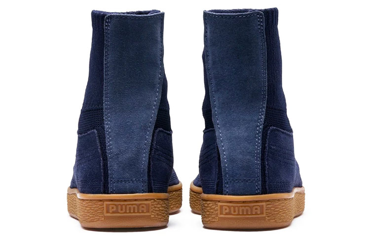 Lookbook 포기 X 푸마 스웨이드 클래식 '블루' 366305-01