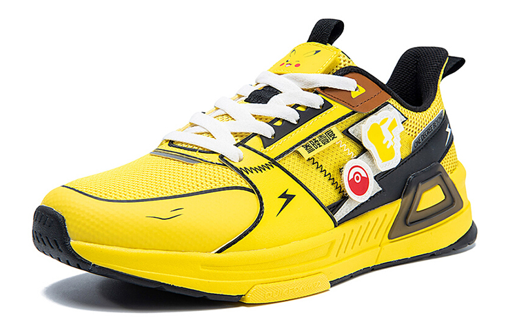 Pokémon 361° Q-Bounce Technology Casual Sneakers 'Yellow' 圖 2