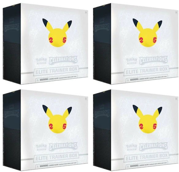pokemon-tcg-25th-anniversary-celebrations-elite-trainer-box-4x-lot