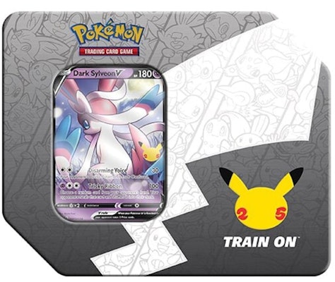 寶可夢卡牌遊戲 25週年慶典 巨型收藏鐵盒 暗黑型態沙奈朵V Buy 寶可夢卡牌遊戲 25週年慶典 巨型收藏鐵盒 暗黑型態沙奈朵V
