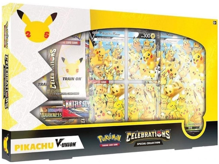 pokemon-tcg-25th-anniversary-celebrations-pikachu-v-union-special-collection-box