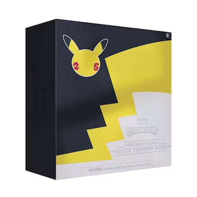 Poké TCG 25th Anniversary Celebrations Pokémon Center Exclusive Elite Trainer Box