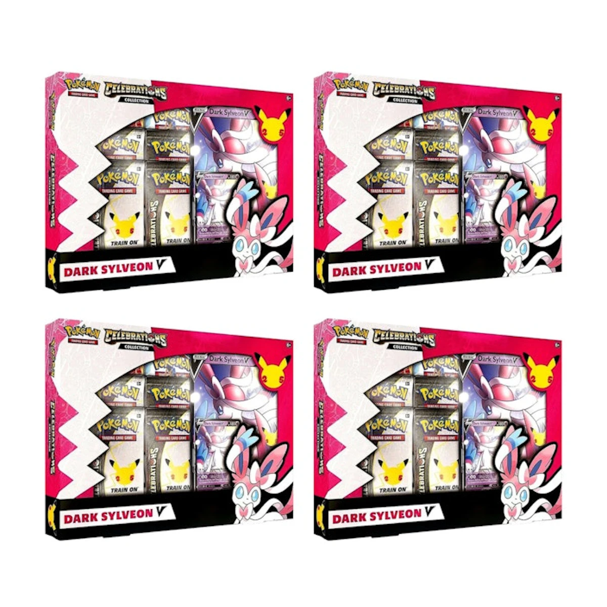 Buy Pokmon TCG 25th Anniversary Celebrations V Box Dark Sylveon V 4x Lot - Novelship Buy Pokmon TCG 25th Anniversary Celebrations V Box Dark Sylveon V 4x Lot - Novelship