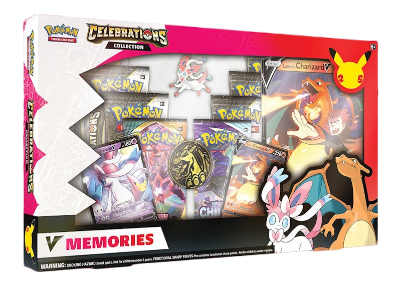 Buy Kotak Koleksi Khas Pokémon TCG 25th Anniversary Celebrations V Memories