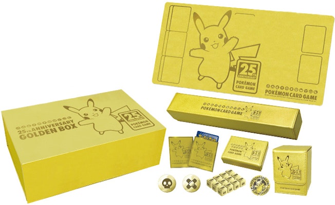 Pokémon TCG 25th Anniversary Collection Golden Box (Singapore ...