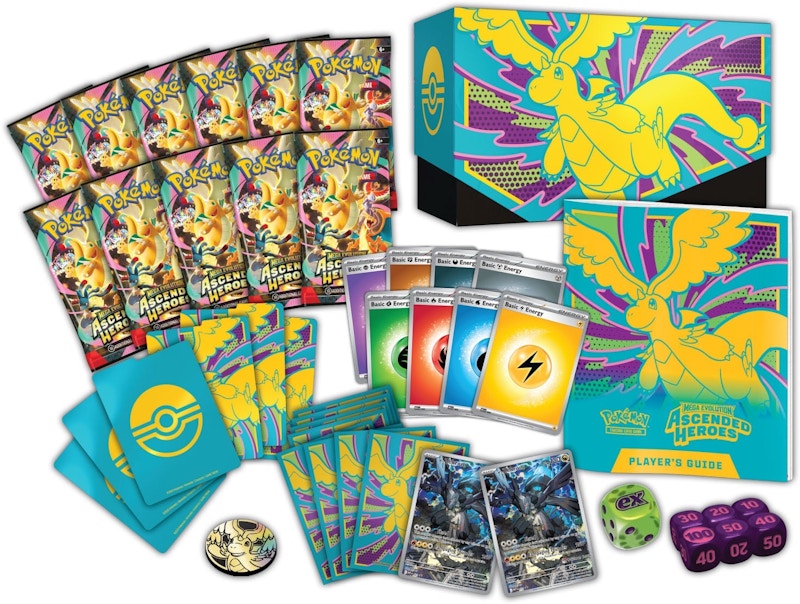Order Pokémon TCG: Mega Evolución-Héroes Ascendidos Caja Entrenador Élite Pokémon Center 08780 1SS2641PMEAHE MULT