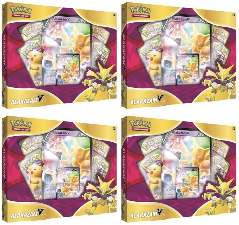 pokemon-tcg-alakazam-v-box-4x-lot
