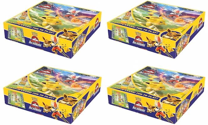 Caja de Academia de Batalla Pokémon TCG (2022) Lote de 4x Buy Caja de Academia de Batalla Pokémon TCG (2022) Lote de 4x