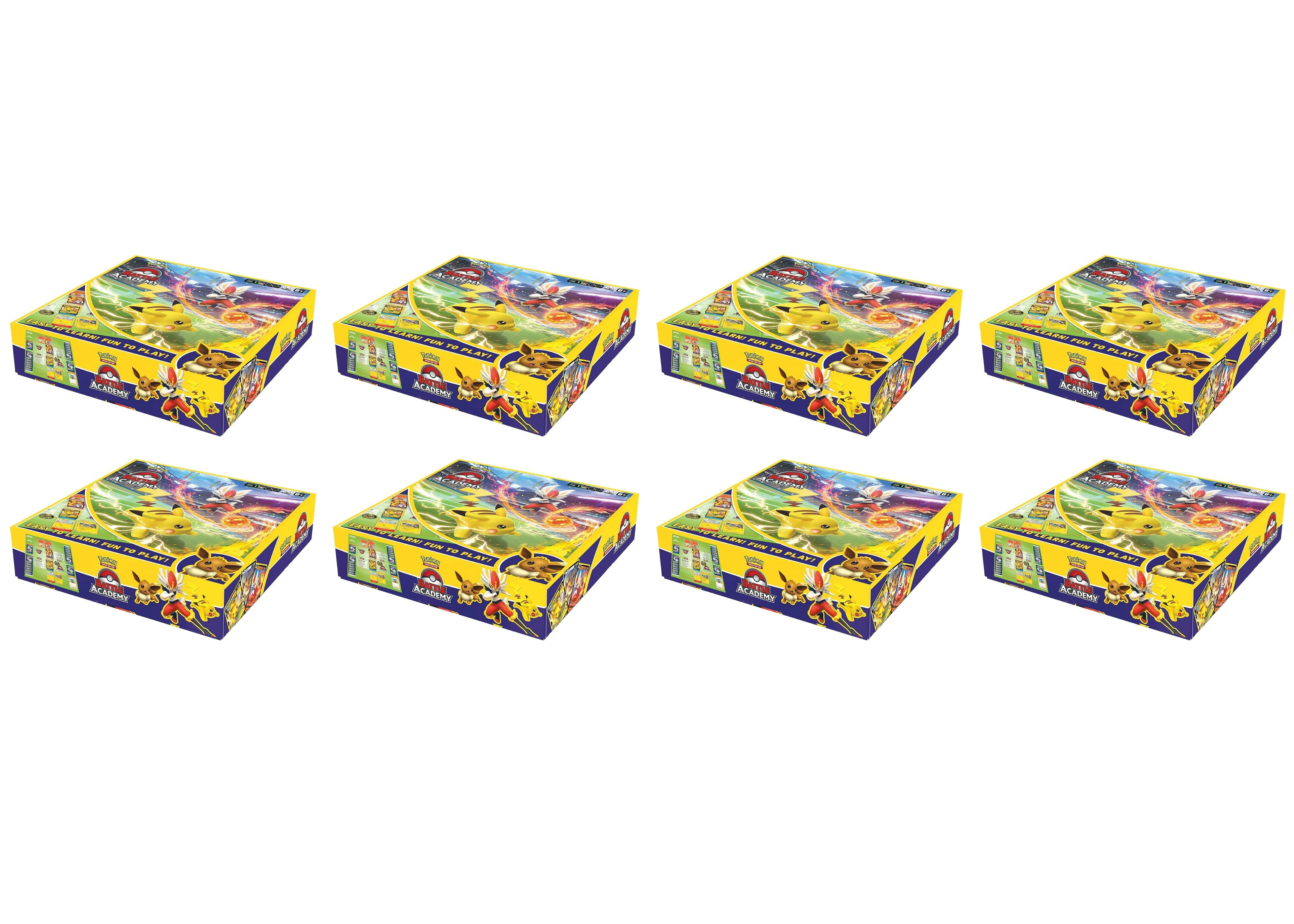 Pokémon TCG Battle Academy Box (2022) 8x Lot - Novelship