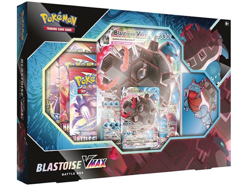 Buy Kotak Pertarungan Pokémon TCG Blastoise VMAX