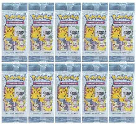 Pokémon TCG General Mill's Cereal 25th Anniversary Packs 10x Lot Buy Pokémon TCG General Mill's Cereal 25th Anniversary Packs 10x Lot