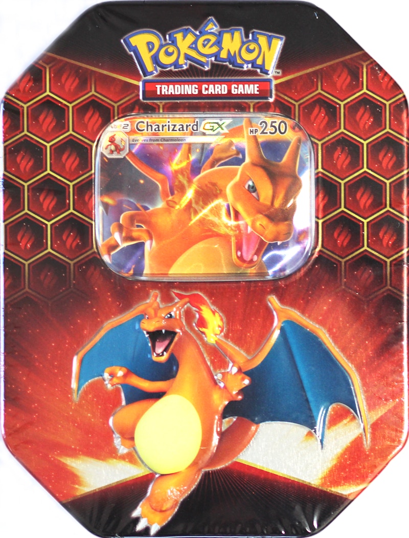Pokémon TCG Hidden Fates Charizard Tin
