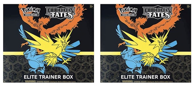 포켓몬 TCG 히든페이트 엘리트 트레이너 박스 2개 세트
Buy 포켓몬 TCG 히든페이트 엘리트 트레이너 박스 2개 세트