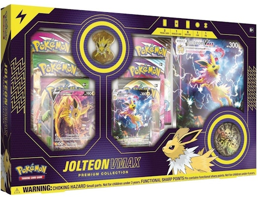 Pokémon TCG Jolteon V VMAX Premium Collection Box (US Version) Buy Pokémon TCG Jolteon V VMAX Premium Collection Box (US Version)
