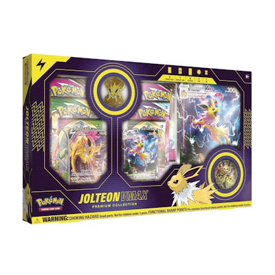 Poké TCG Jolteon V VMAX Premium Collection Box (US Version)