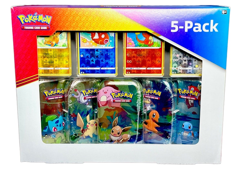 Buy Pokémon TCG Colección Mini Latas Poder Kanto Edición Exclusiva Costco (Versión US)