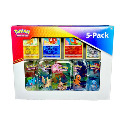 Poké TCG Kanto Power Mini Tin Collection Costco Exclusive Box Set (US Version)