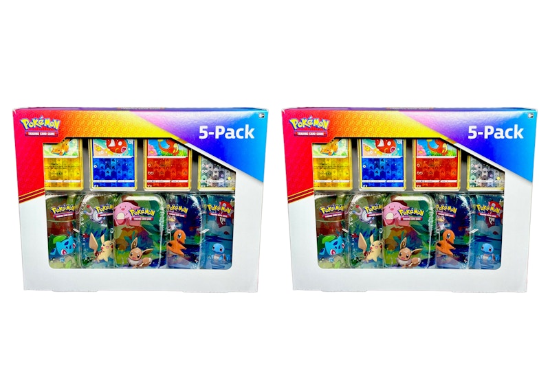 Pokémon TCG Kanto Power Mini Tin Collection Costco Exclusive Box Set (US Version) 2x Lot
