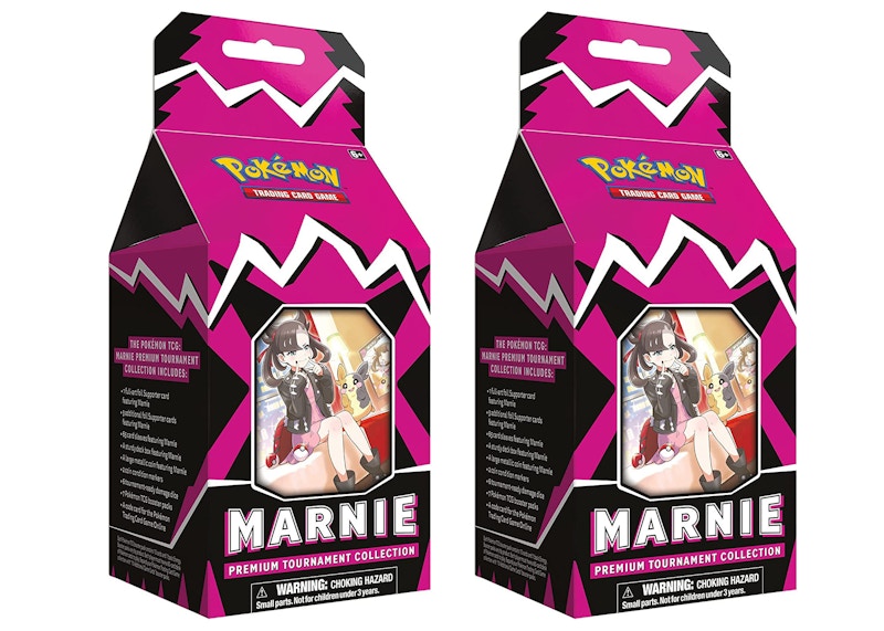 Buy Pokémon TCG Marnie Premium Tournament Collection Box 2x Lot