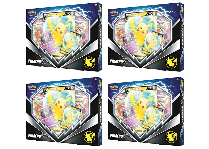 Buy Lote de 4 Cajas Pokémon TCG Pikachu V