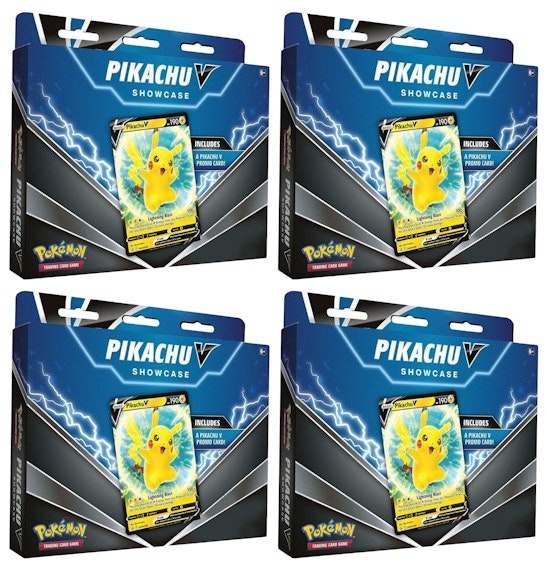 pokemon-tcg-pikachu-v-showcase-box-4x-lot