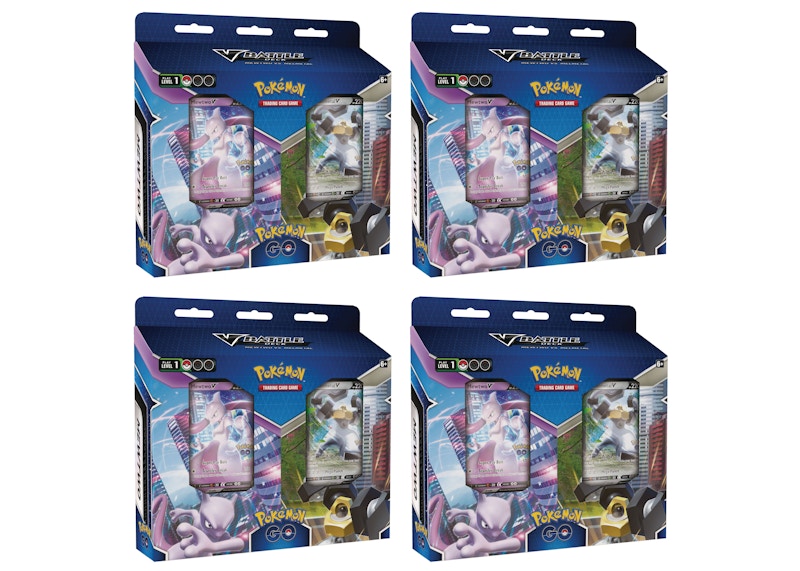 Buy Kotak Bundle Pokémon TCG GO V Battle Deck Mewtwo V/Melmetal V 4x Lot
