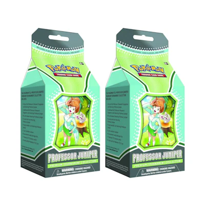 Poké TCG Professor Juniper Premium Tournament Collection Box 2x Lot
