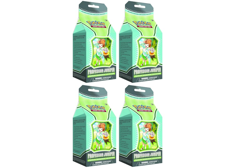 Buy Pokémon TCG Professor Juniper Premium Tournament Collection Box 4x Lot