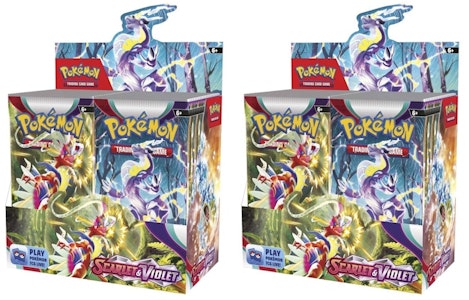 Kotak Booster Pokémon TCG Scarlet & Violet 2x Lot Buy Kotak Booster Pokémon TCG Scarlet & Violet 2x Lot