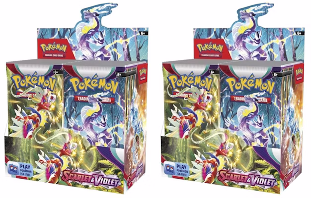 Kotak Booster Pokémon TCG Scarlet & Violet 2x Lot Buy Kotak Booster Pokémon TCG Scarlet & Violet 2x Lot
