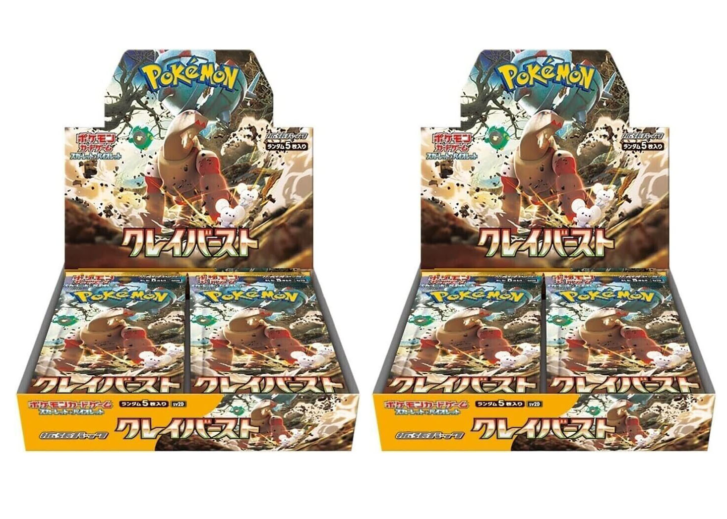 Japanese Pokemon TCG: Scarlet & Violet Clay Burst Booster Box (Factory Sealed)