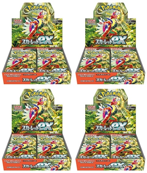 pokemon-tcg-scarlet-and-violet-expansion-pack-scarlet-ex-box-japanese-4x-lot