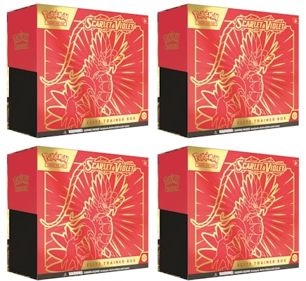 宝可梦集换式卡牌:绯红·紫罗兰 骑拉顿精英训练师盒4件套 Buy 宝可梦集换式卡牌:绯红·紫罗兰 骑拉顿精英训练师盒4件套