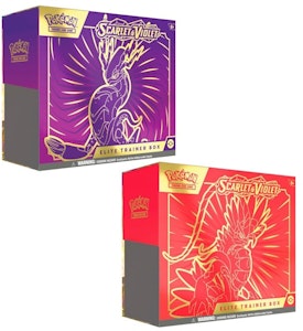 精灵宝可梦集换卡:朱紫EX恐龙/幻骑士精英训练家双盒套装 Buy 精灵宝可梦集换卡:朱紫EX恐龙/幻骑士精英训练家双盒套装