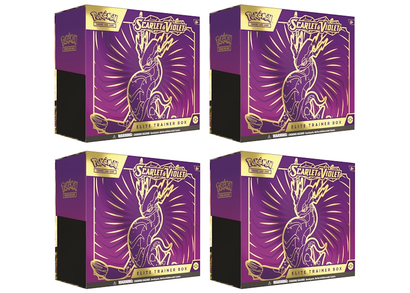 Buy Kotak Pelatih Elit Pokémon TCG Scarlet & Violet Miraidon Lot 4x