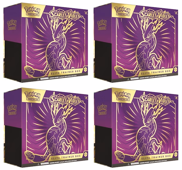 pokemon-tcg-scarlet-and-violet-miraidon-elite-trainer-box-4x-lot