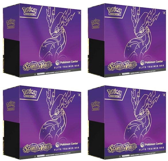 pokemon-tcg-scarlet-and-violet-miraidon-pokemon-center-elite-trainer-box-4x-lot